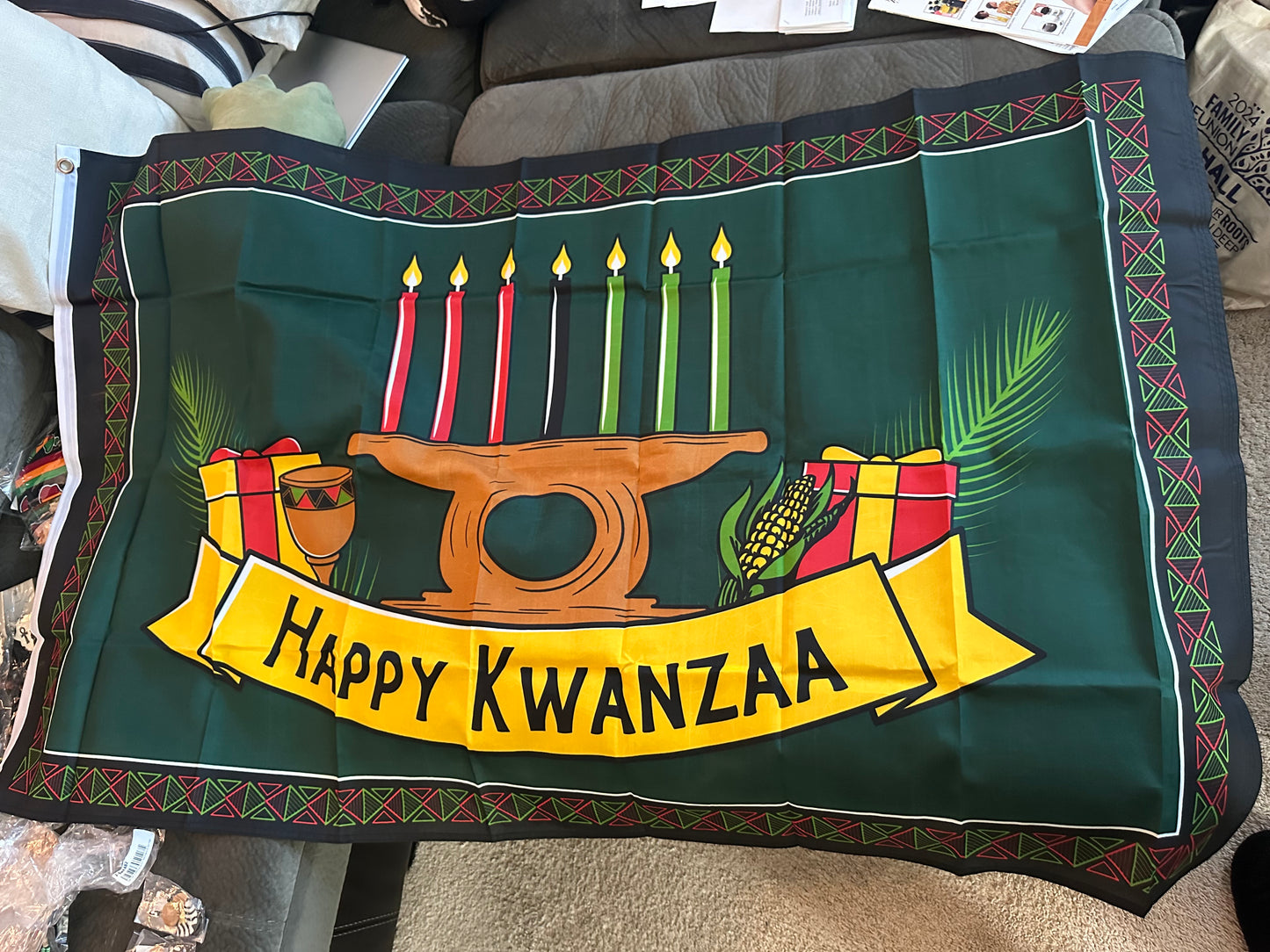 Kwanzaa flag