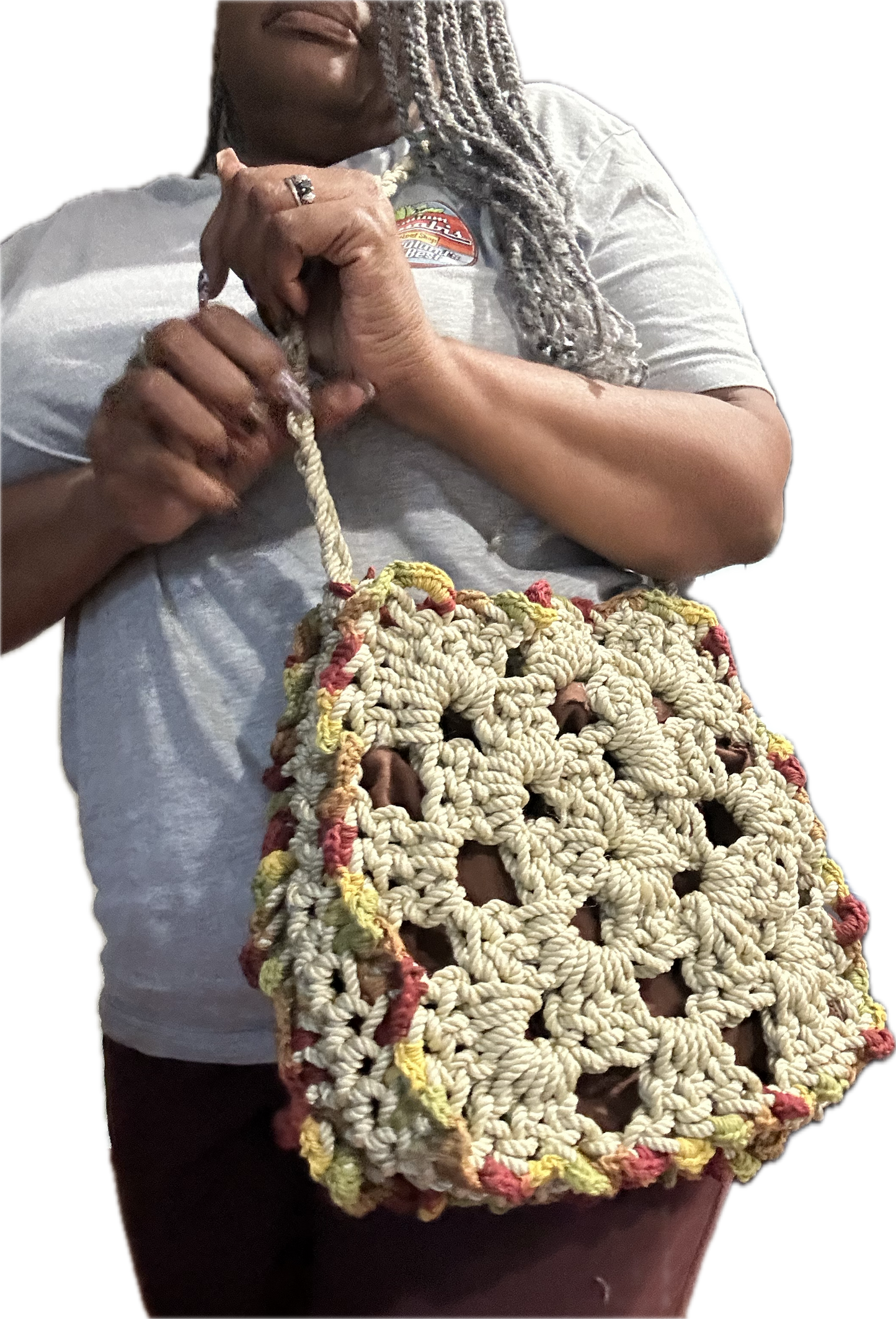 Fall Square Rope bag