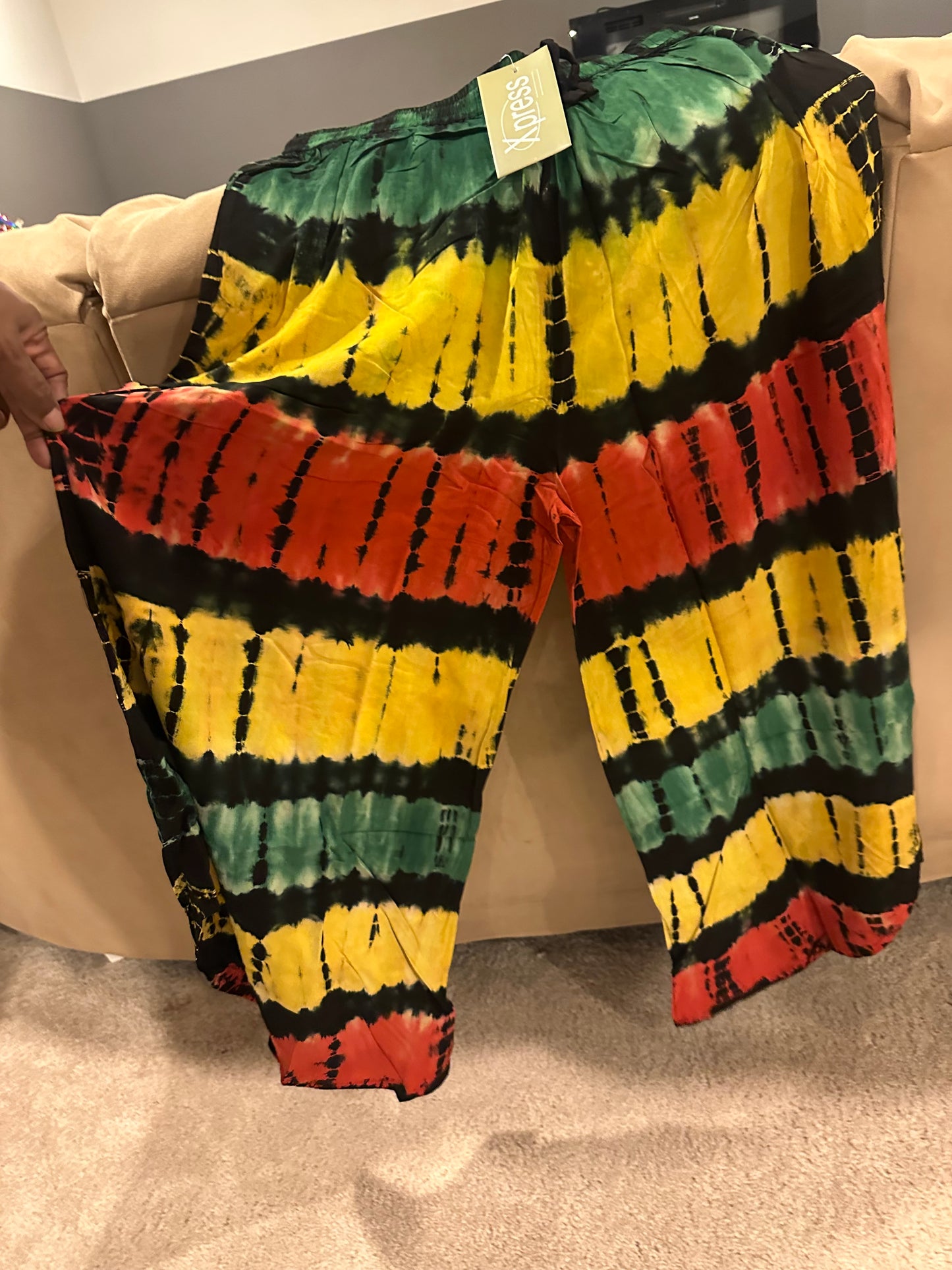 Tye dye lounge pants