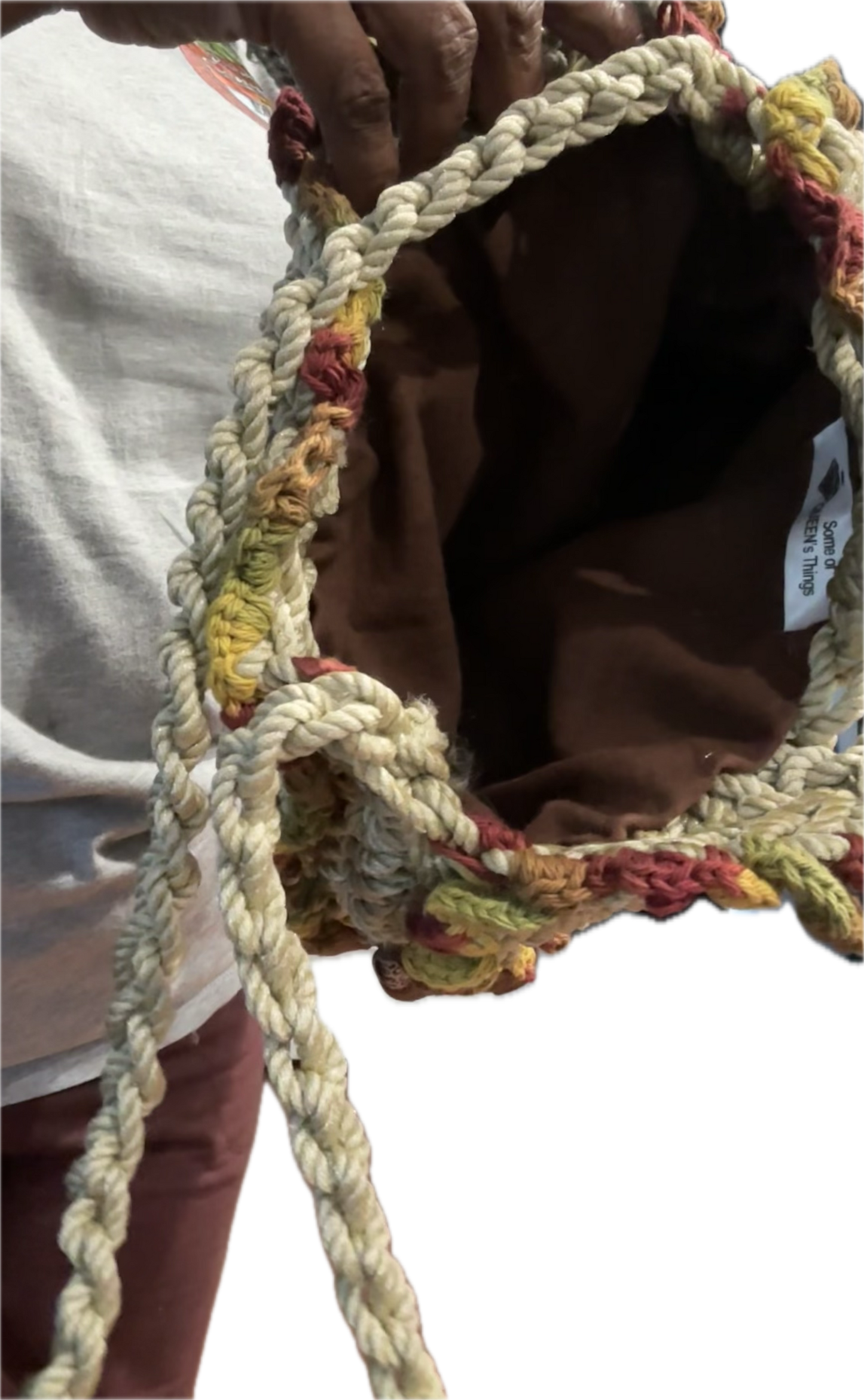 Fall Square Rope bag