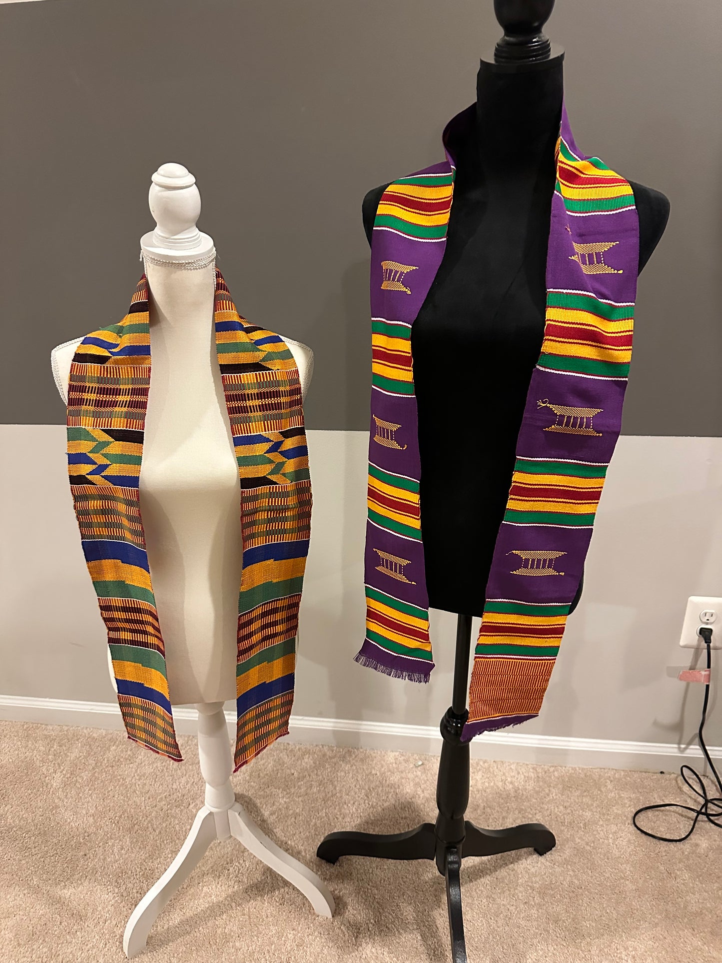 Afrocentric graduation Stole