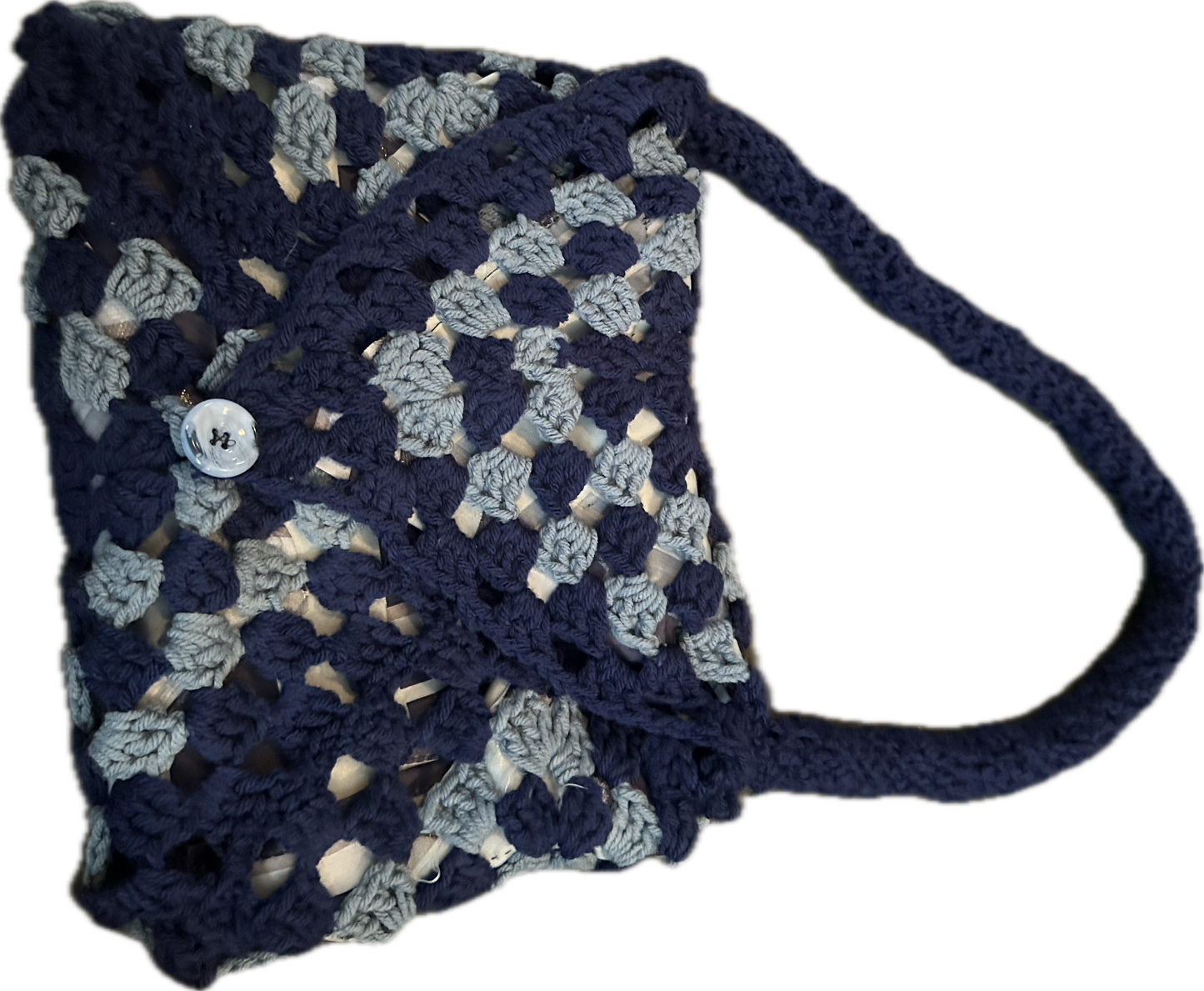 Granny square purse