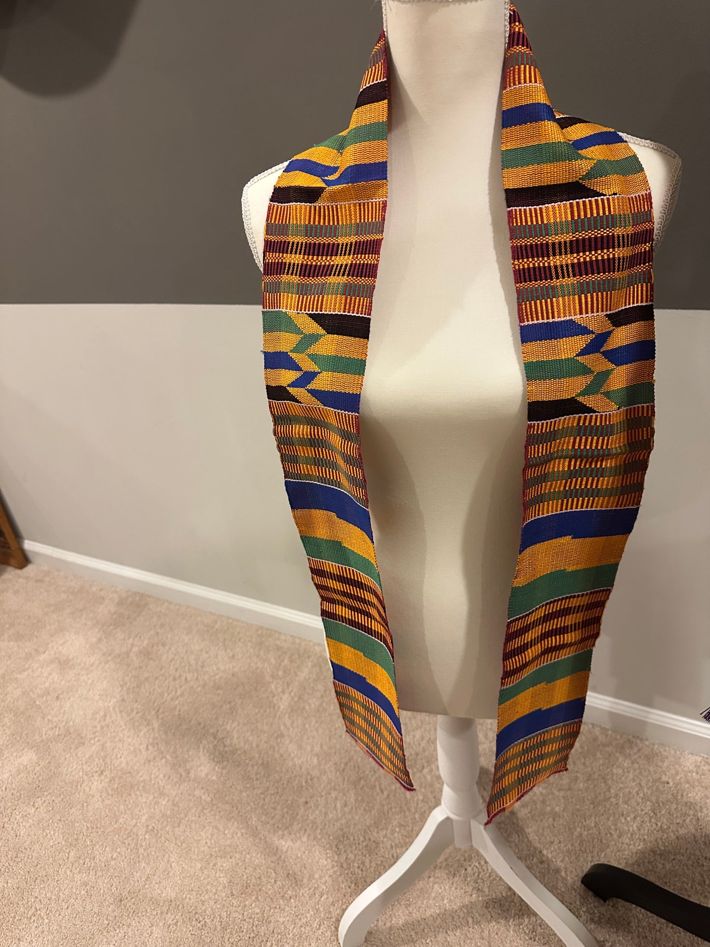 Afrocentric graduation Stole