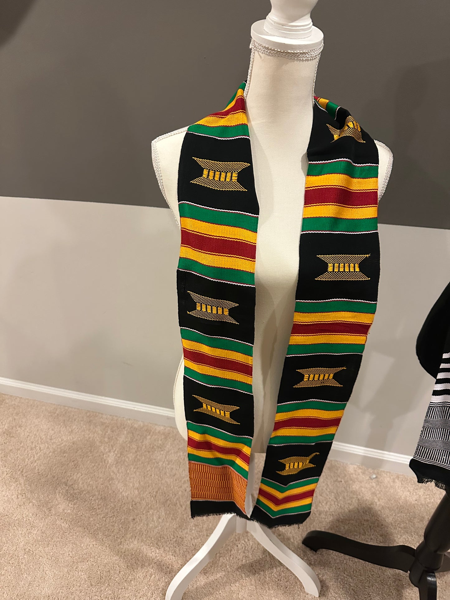 Afrocentric graduation Stole