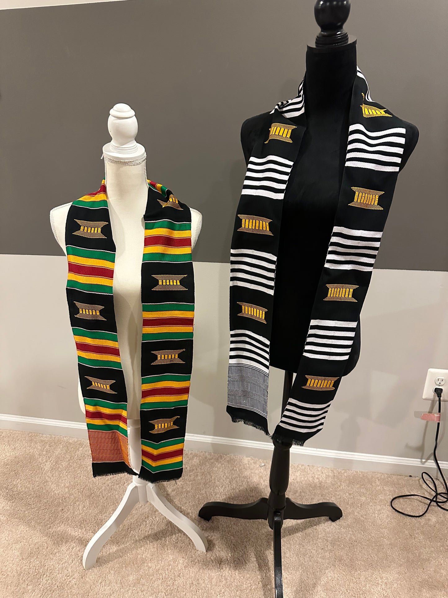 Afrocentric graduation Stole