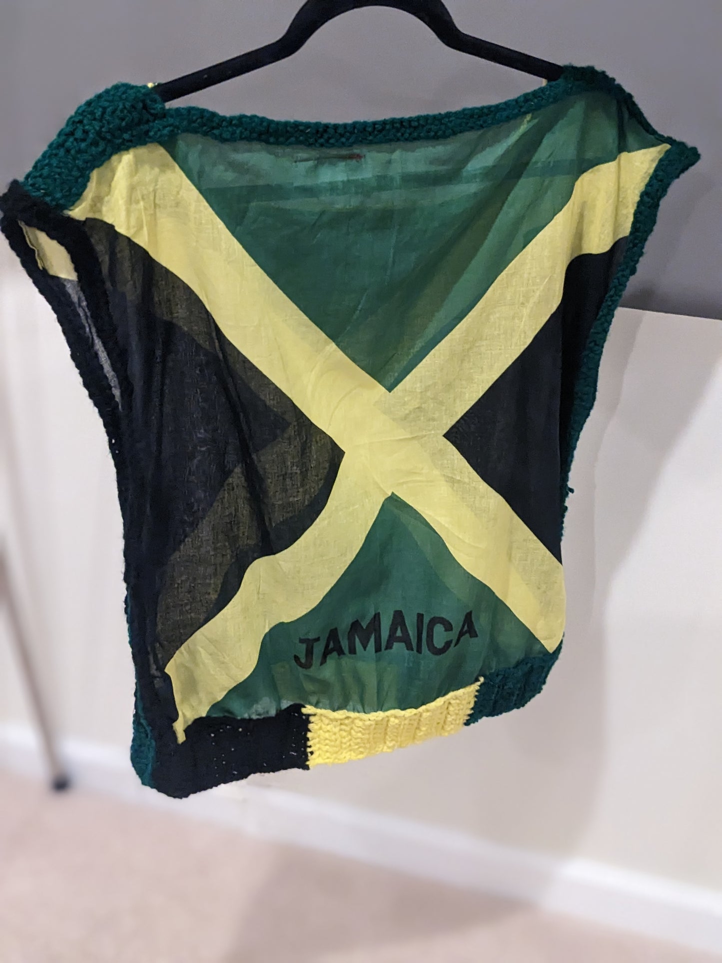 Croshiki™ – Jamaican-Inspired Crochet Dashiki Top