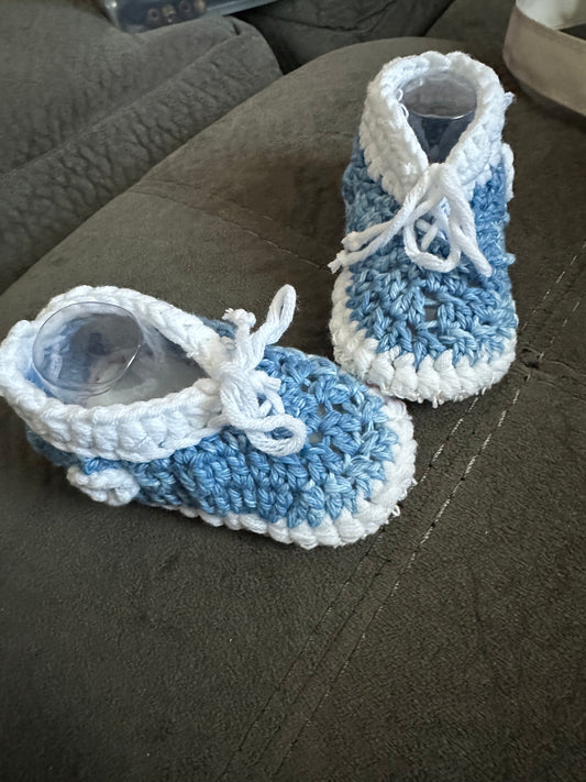 Baby Blues booties