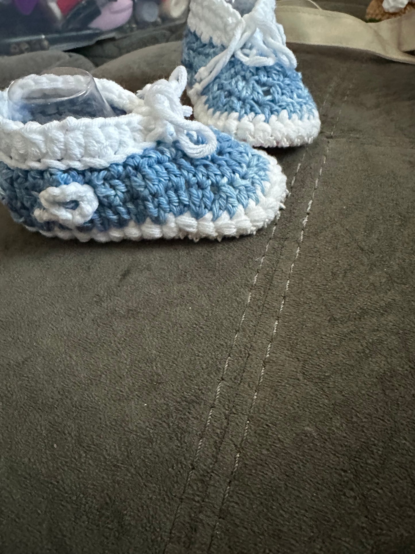 Baby Blues booties