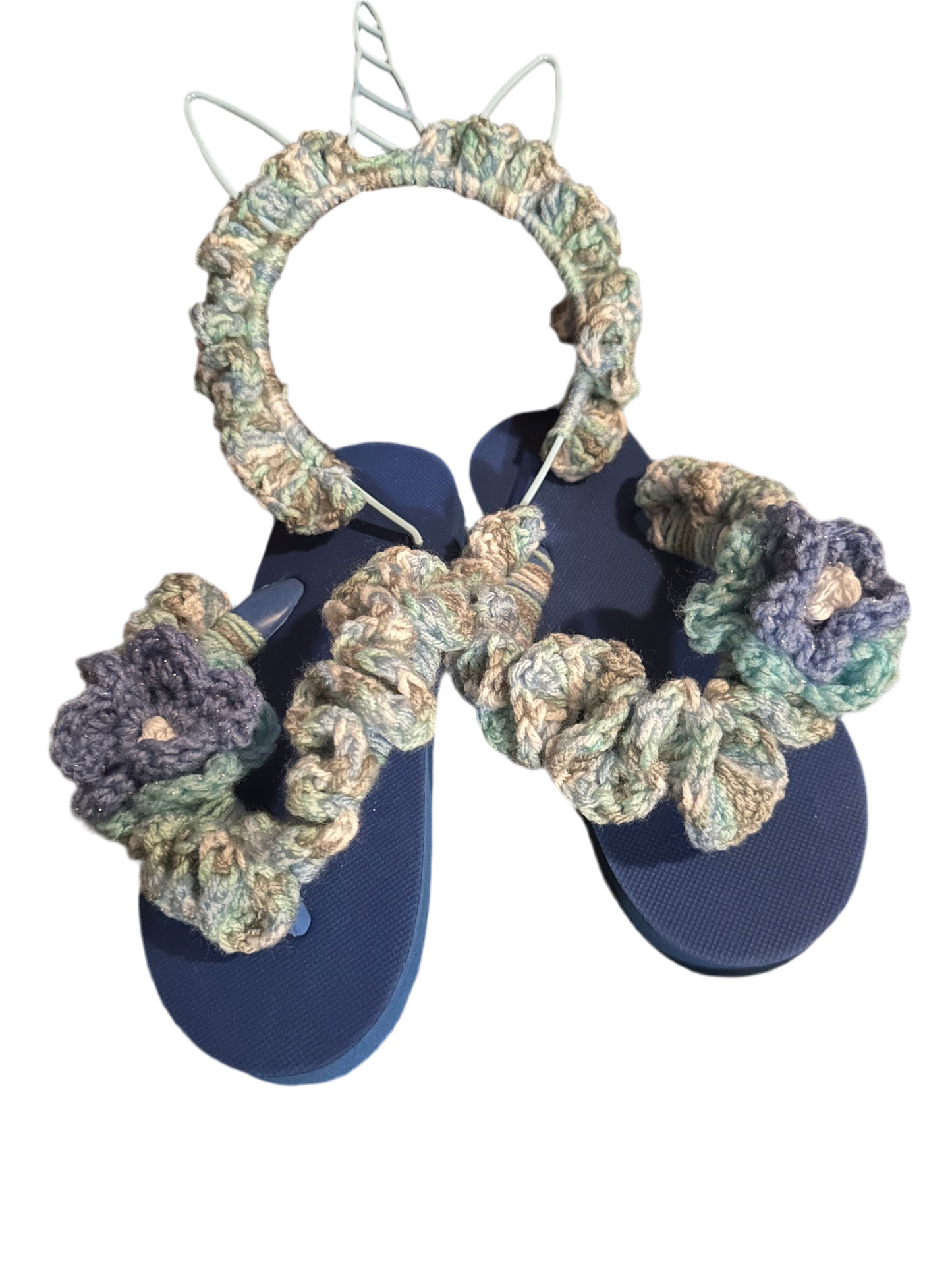Ocean blues unicorn FlipFlop set