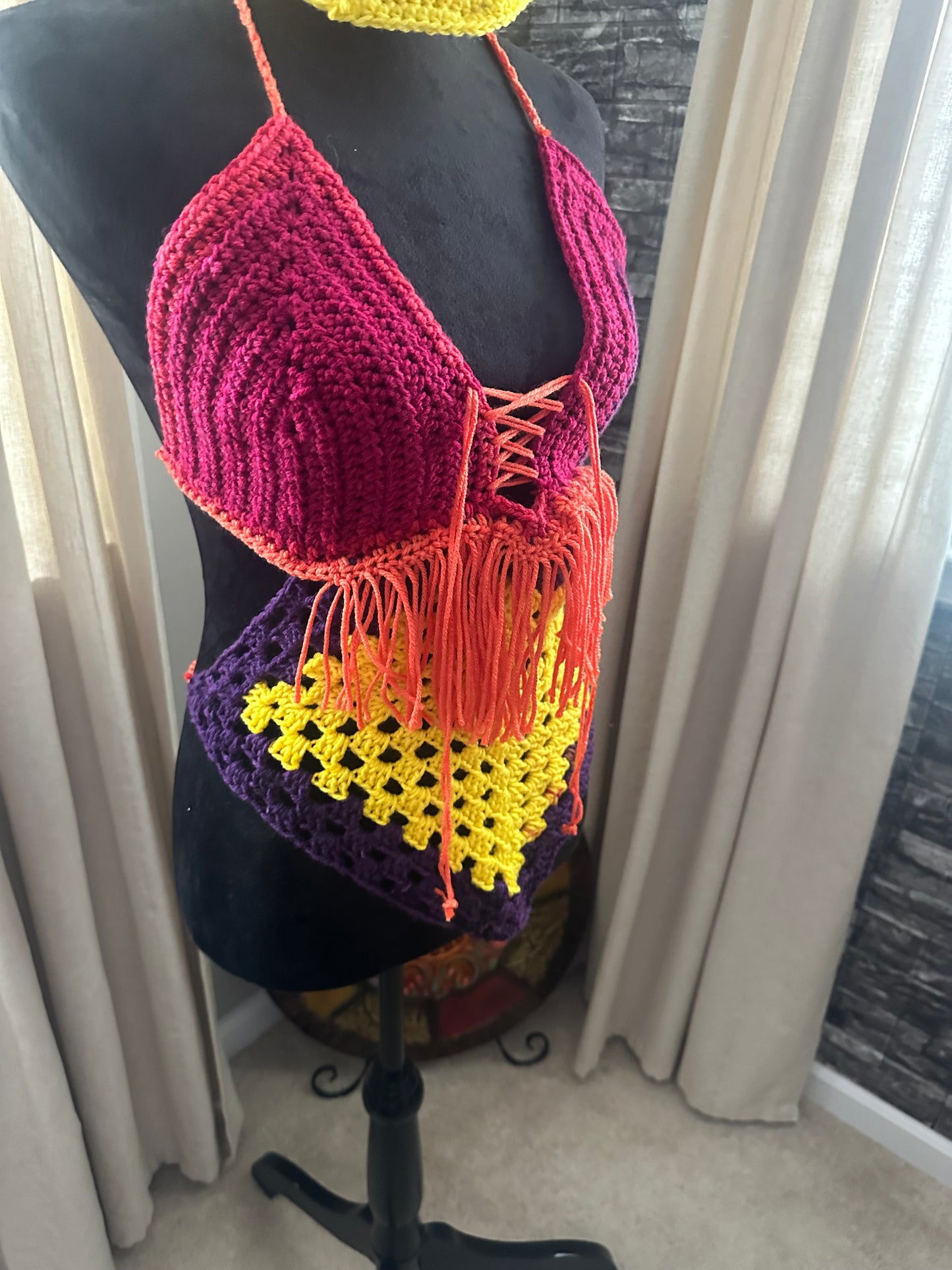 Summer halter top