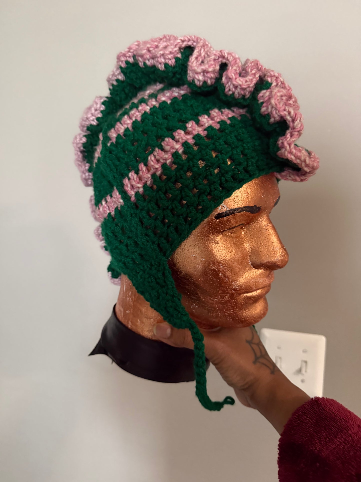 MOHAWK FASHIONS pink & green
