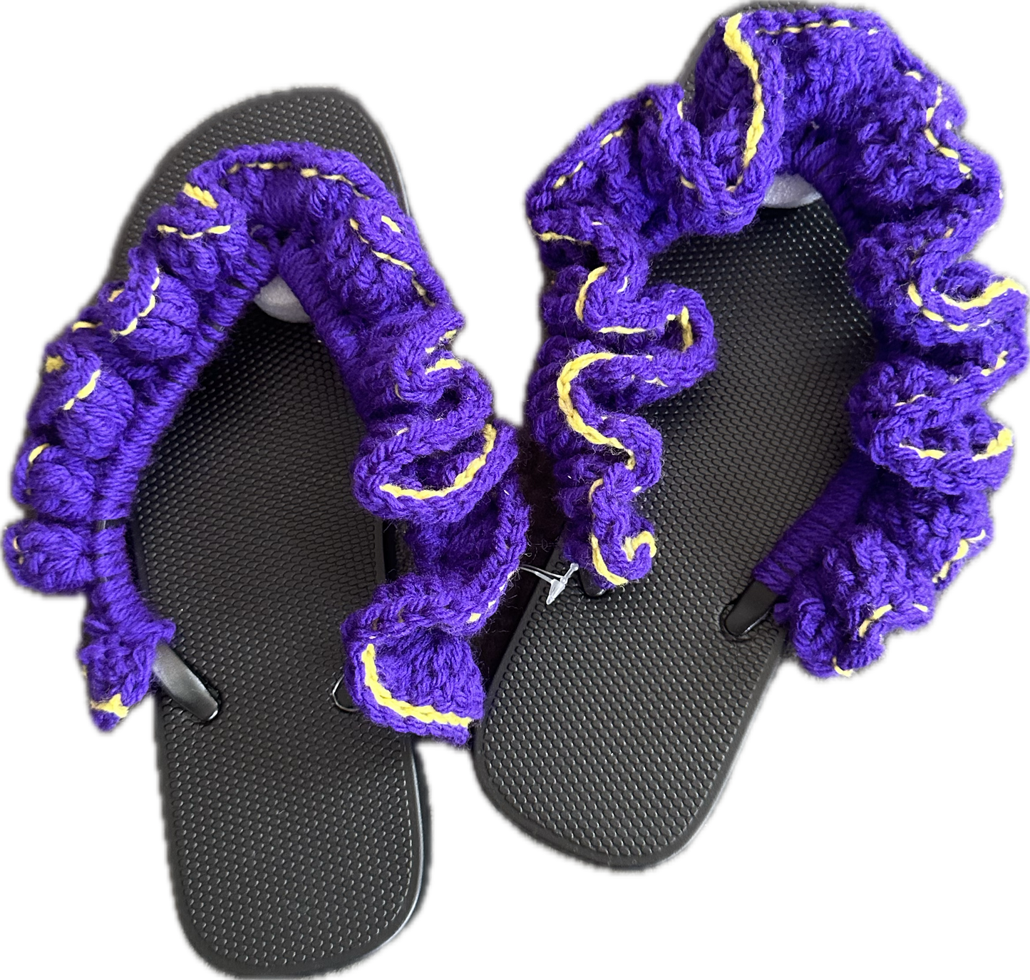 Trendy Ruffle Flip Flops