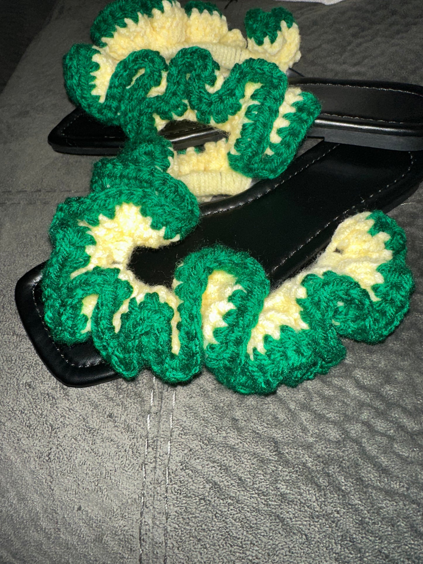 Square Toe crochet FlipFlop