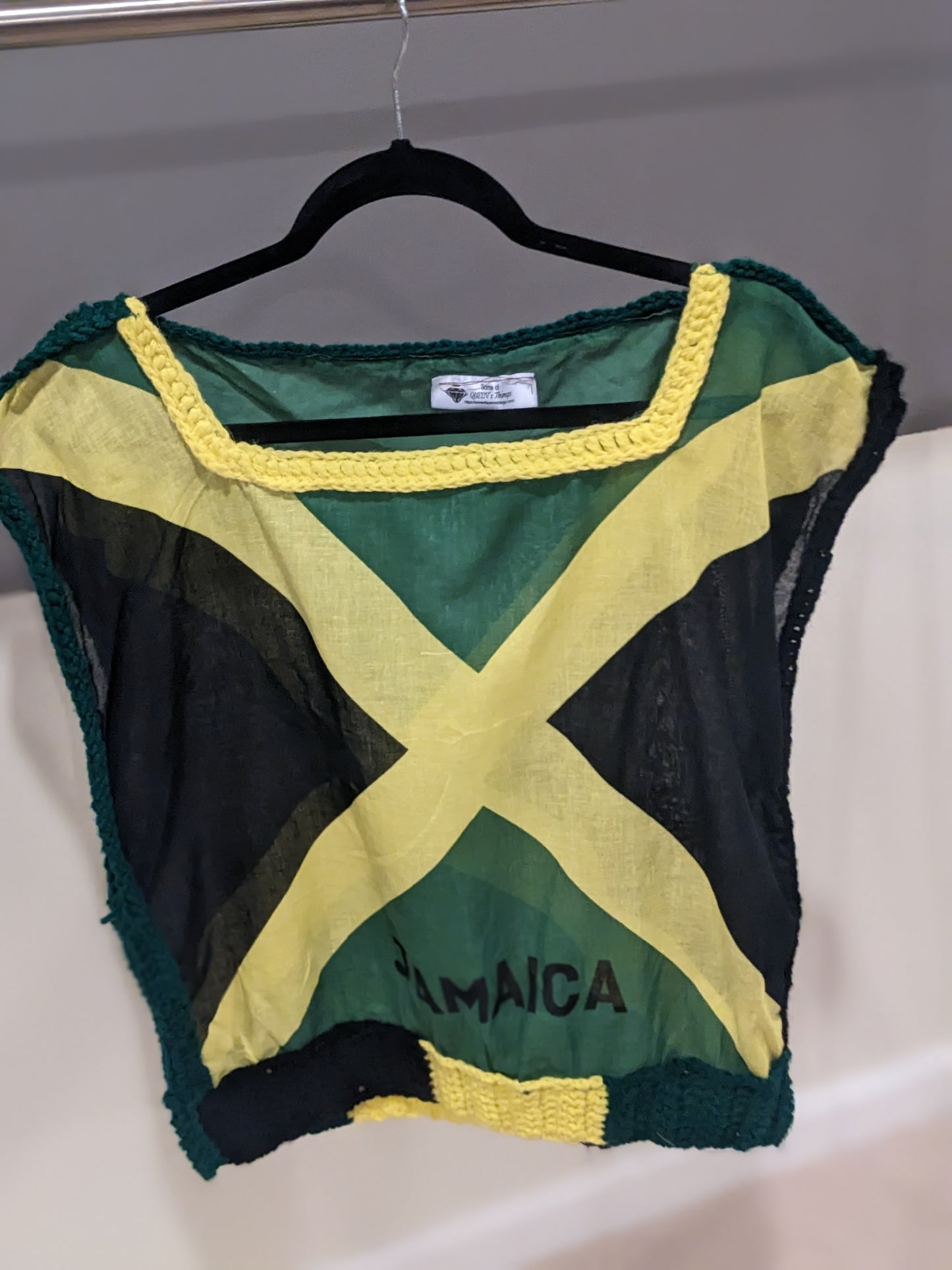 Croshiki™ – Jamaican-Inspired Crochet Dashiki Top